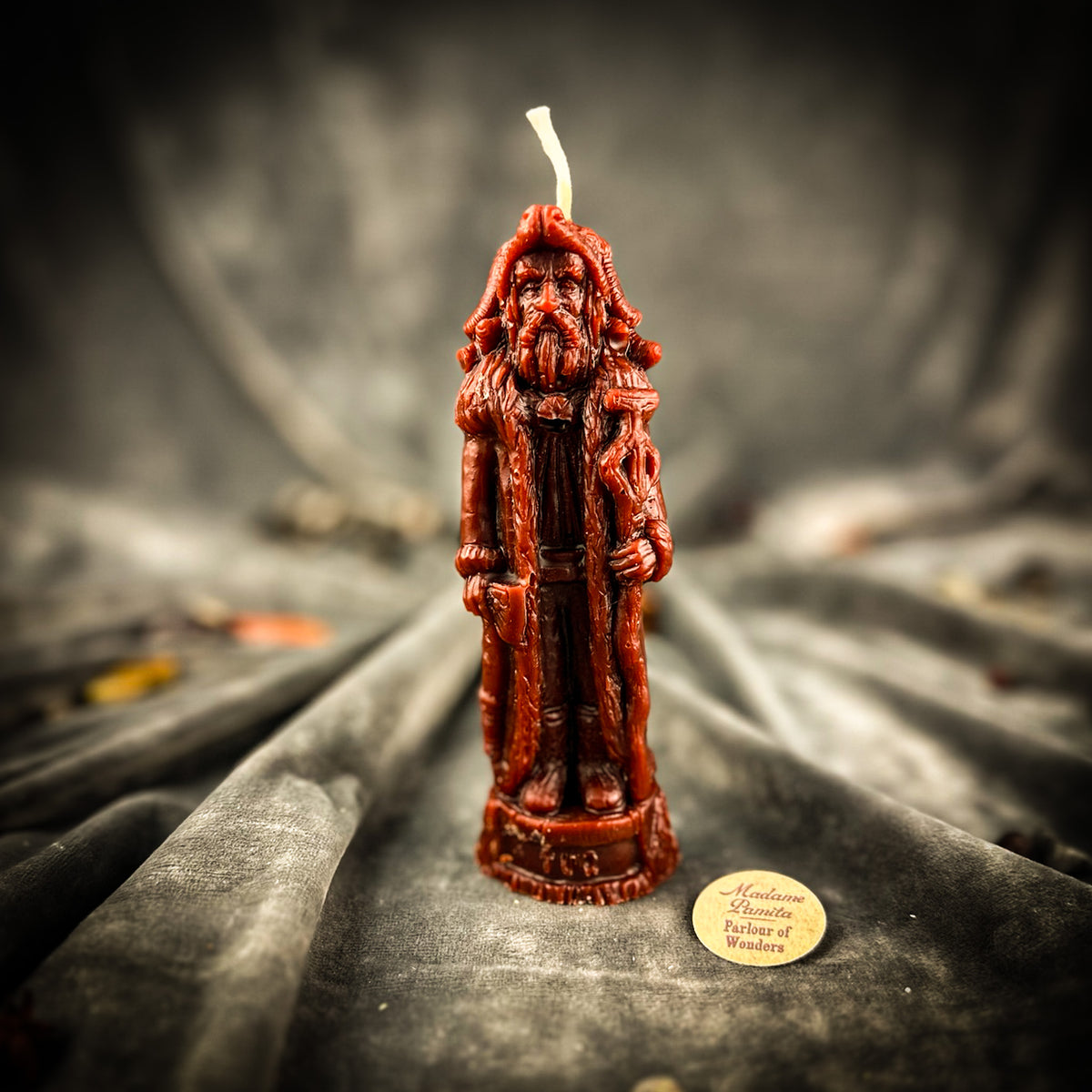 Beeswax Tur God Spell Candle | Empowerment, Strength & Stability