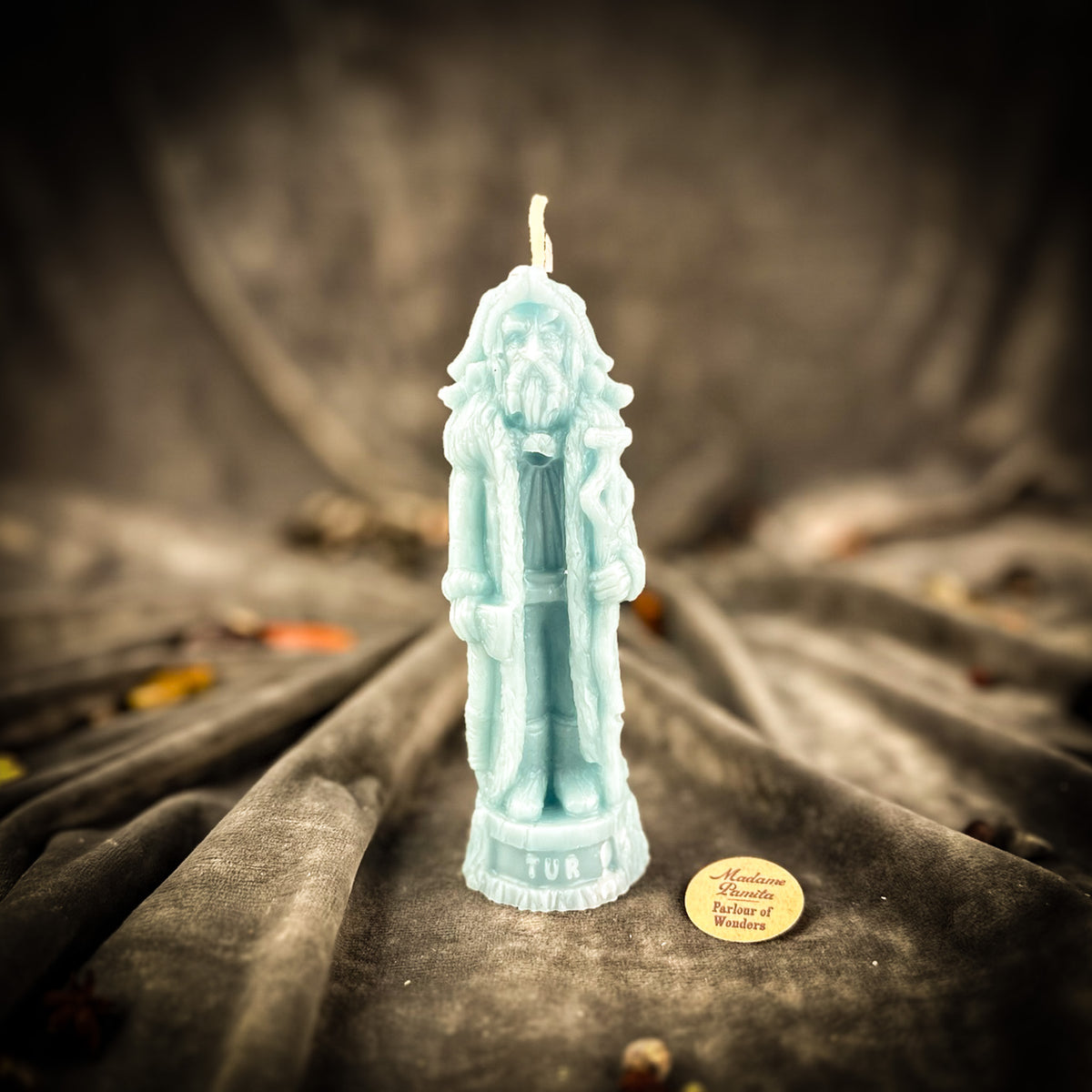 Beeswax Tur God Spell Candle | Empowerment, Strength & Stability
