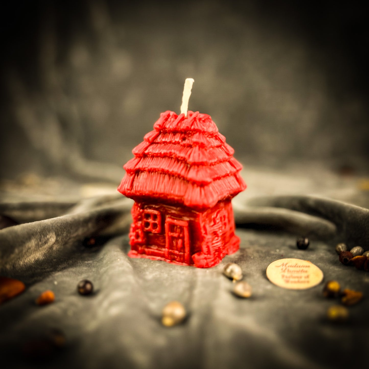 Red Ukrainian Khalupa Protection Candle