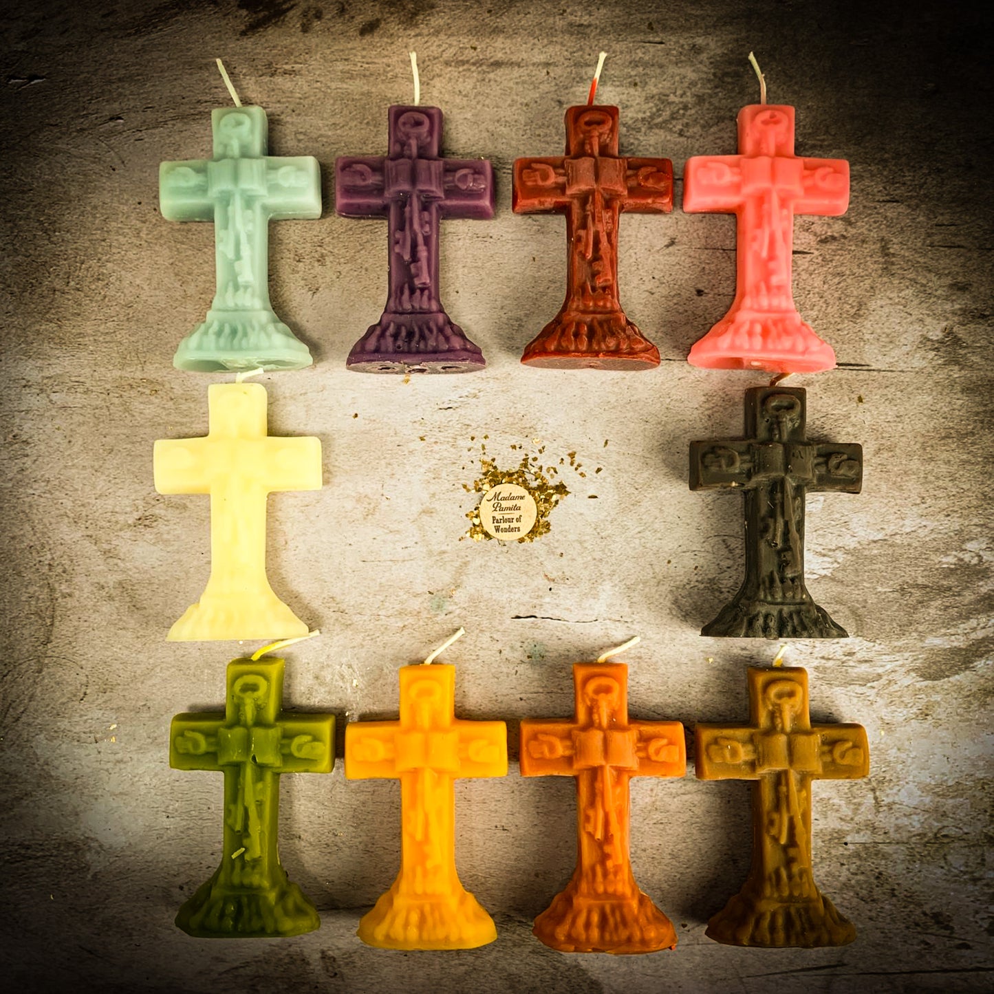 Beeswax Uncrossing Spell Candle - Remove Hexes, Curses & Jinxes