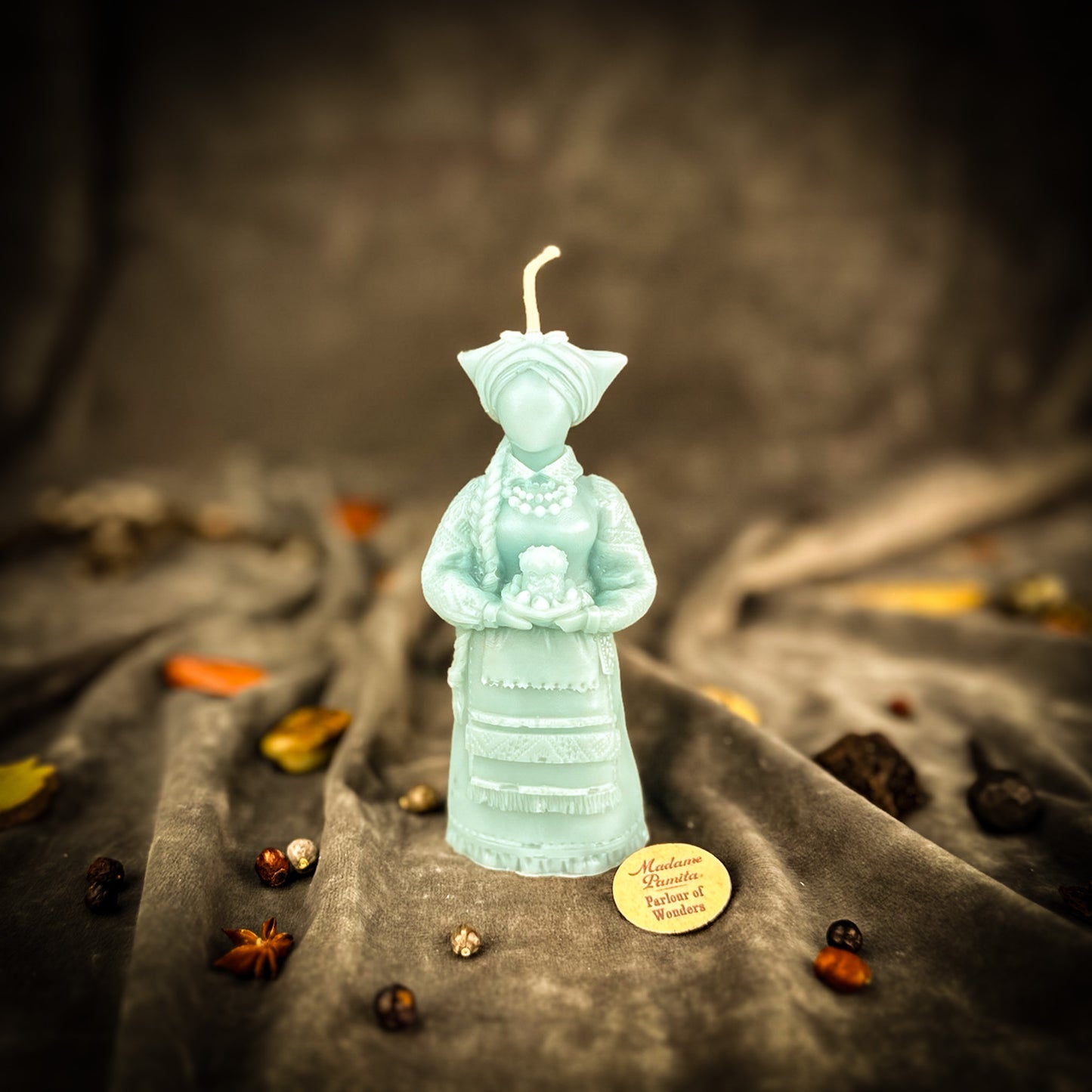 Beeswax Vidma Witch of Manifestation Spell Candle