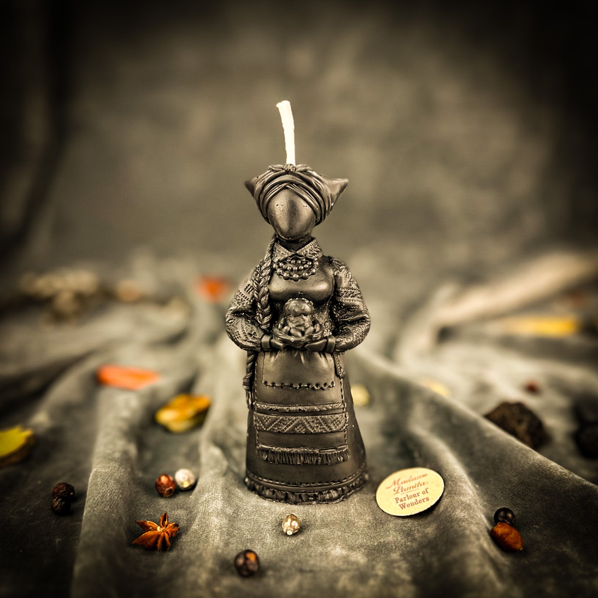 Black Vidma Witch of Manifestation Candle