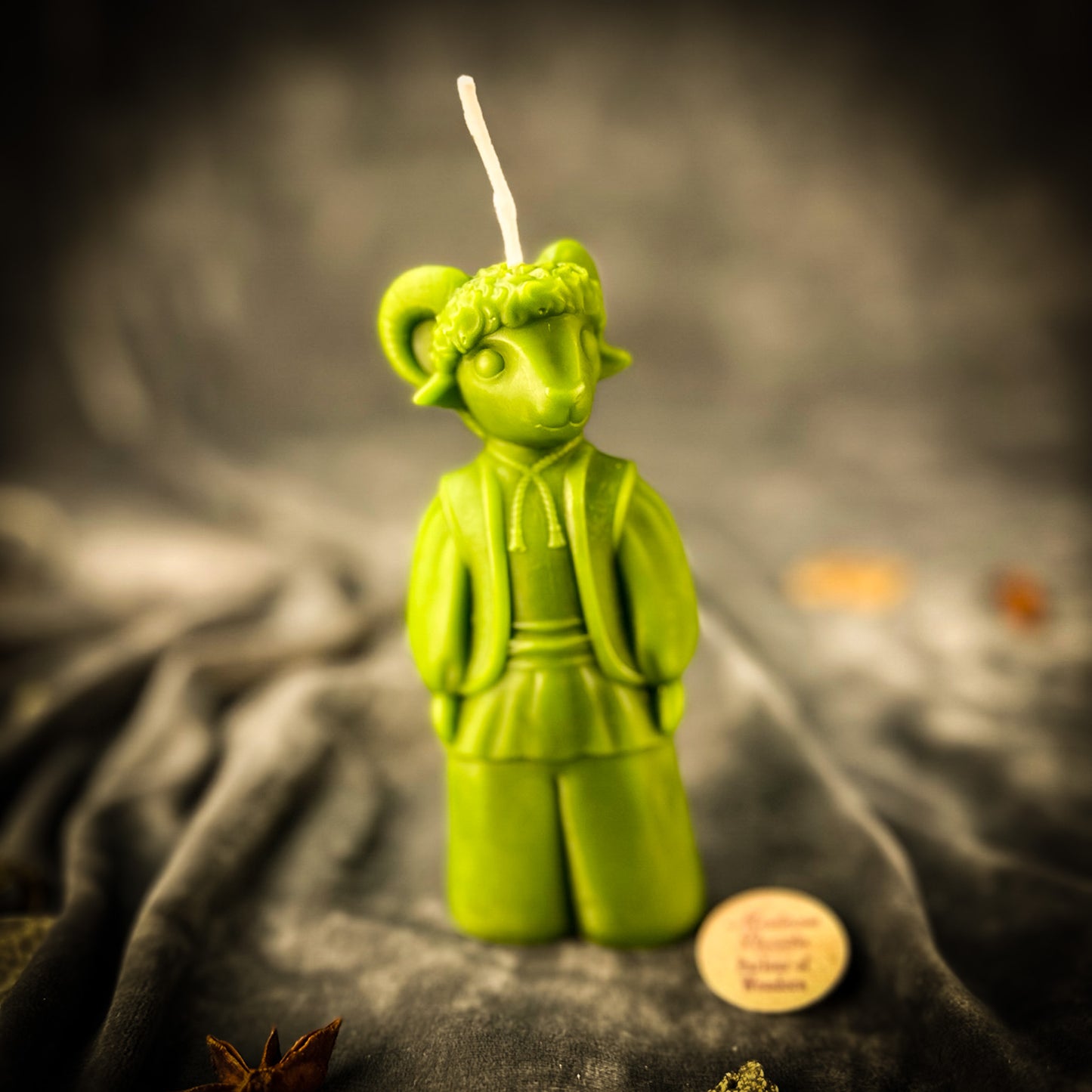 Green Beeswax Vodinnya Candle