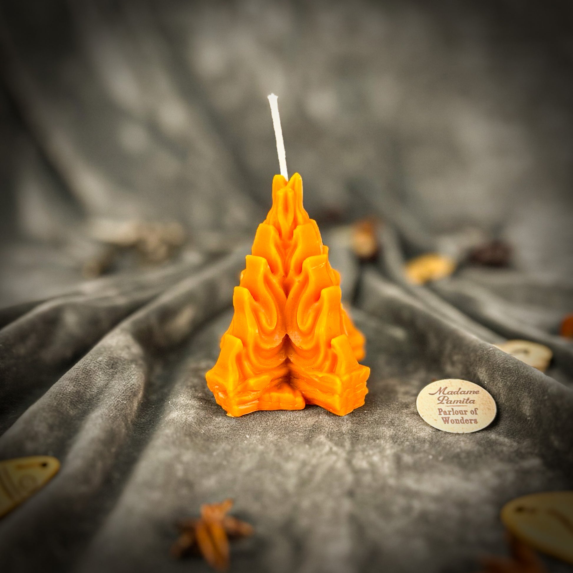 Orange Vohon’ Fire Spell Candle