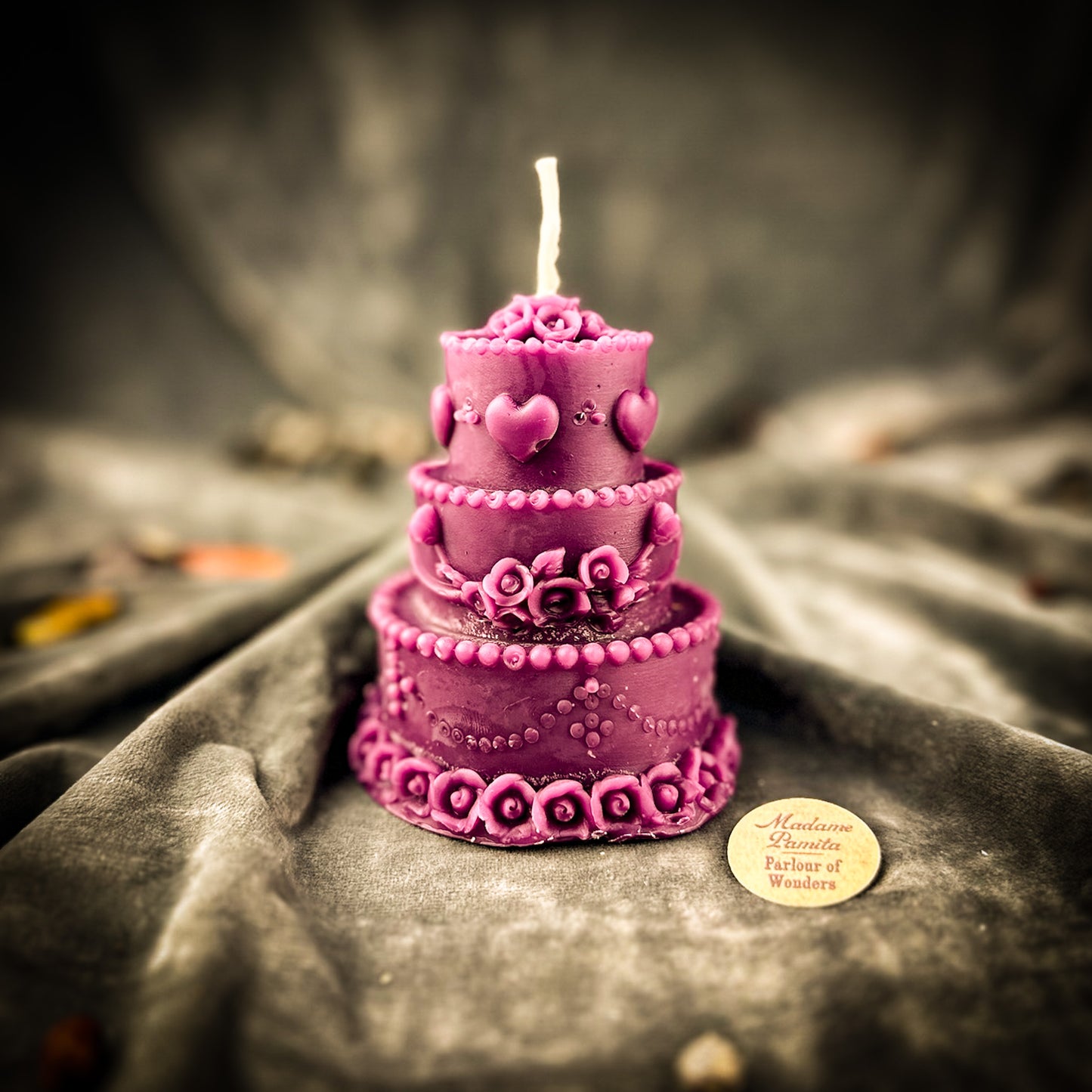 Beeswax Wedding Cake Spell Candle - Marriage, Commitment & Lasting Love