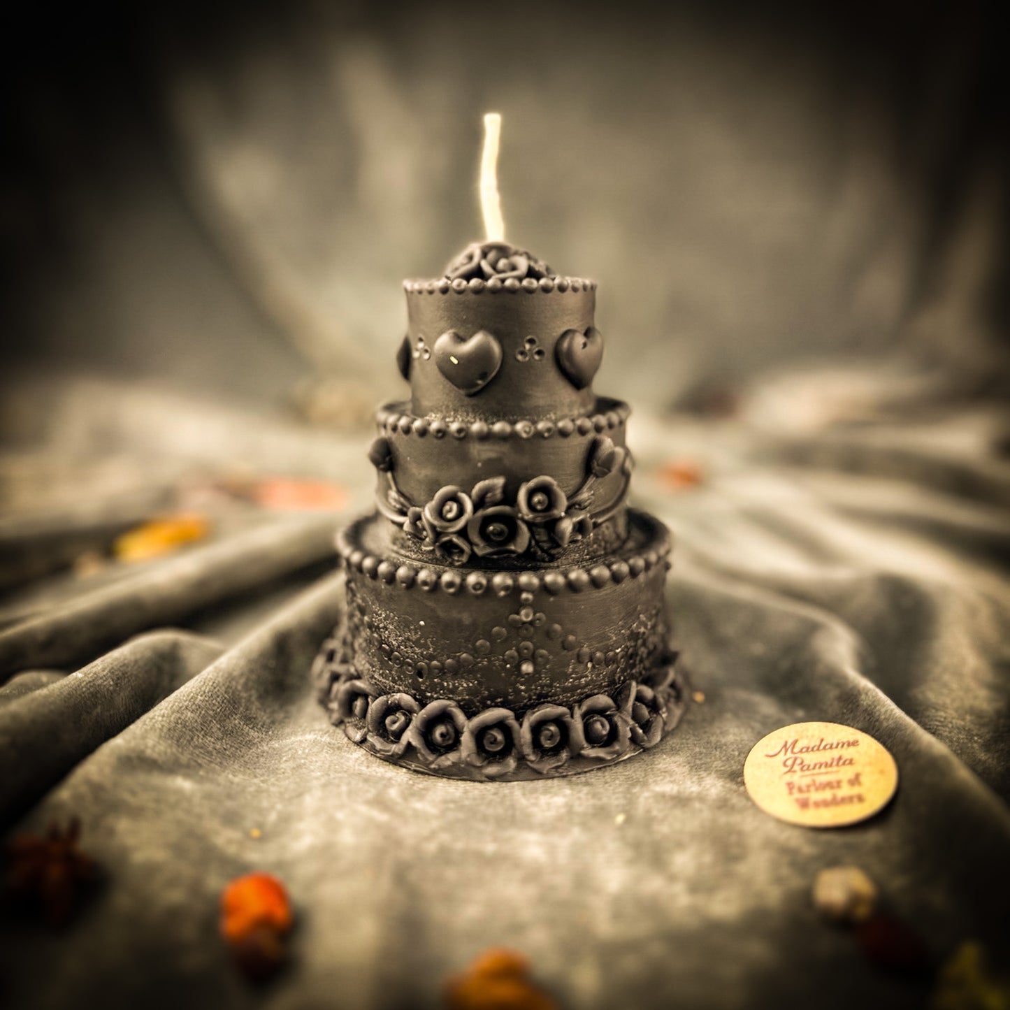 Beeswax Wedding Cake Spell Candle - Marriage, Commitment & Lasting Love