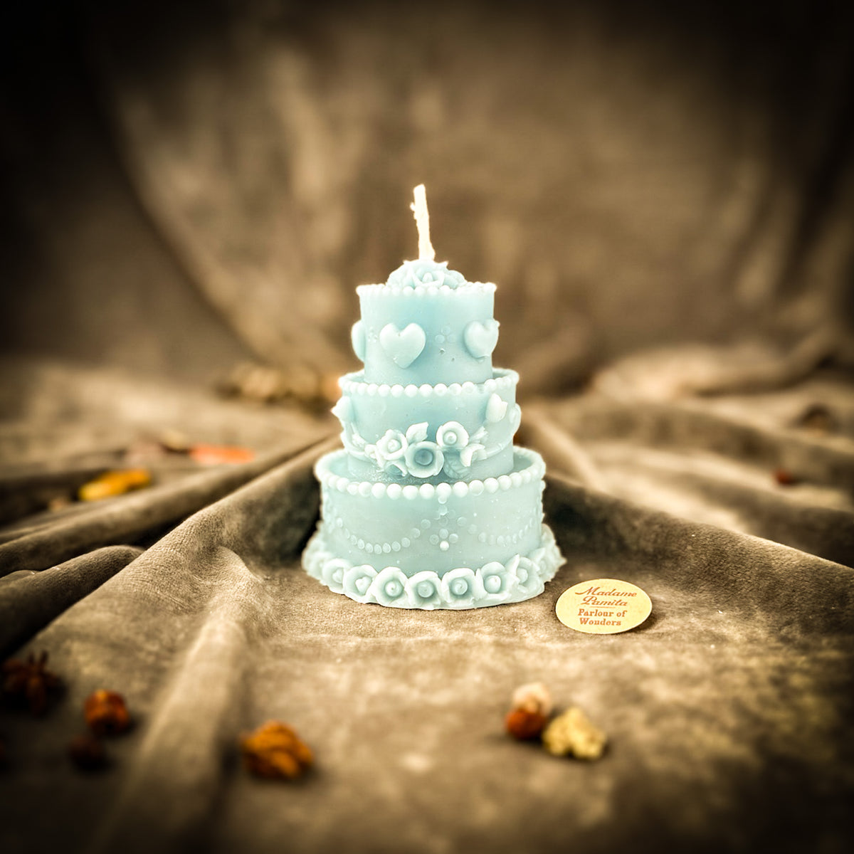 Blue Wedding Cake 