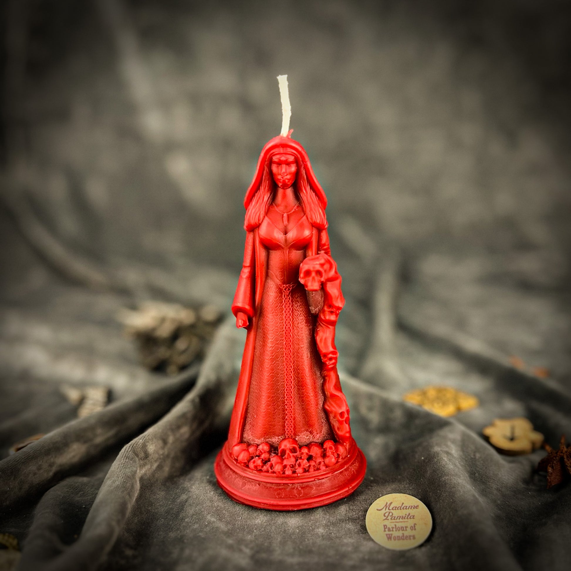 Red Goddess Mara Spell Candle