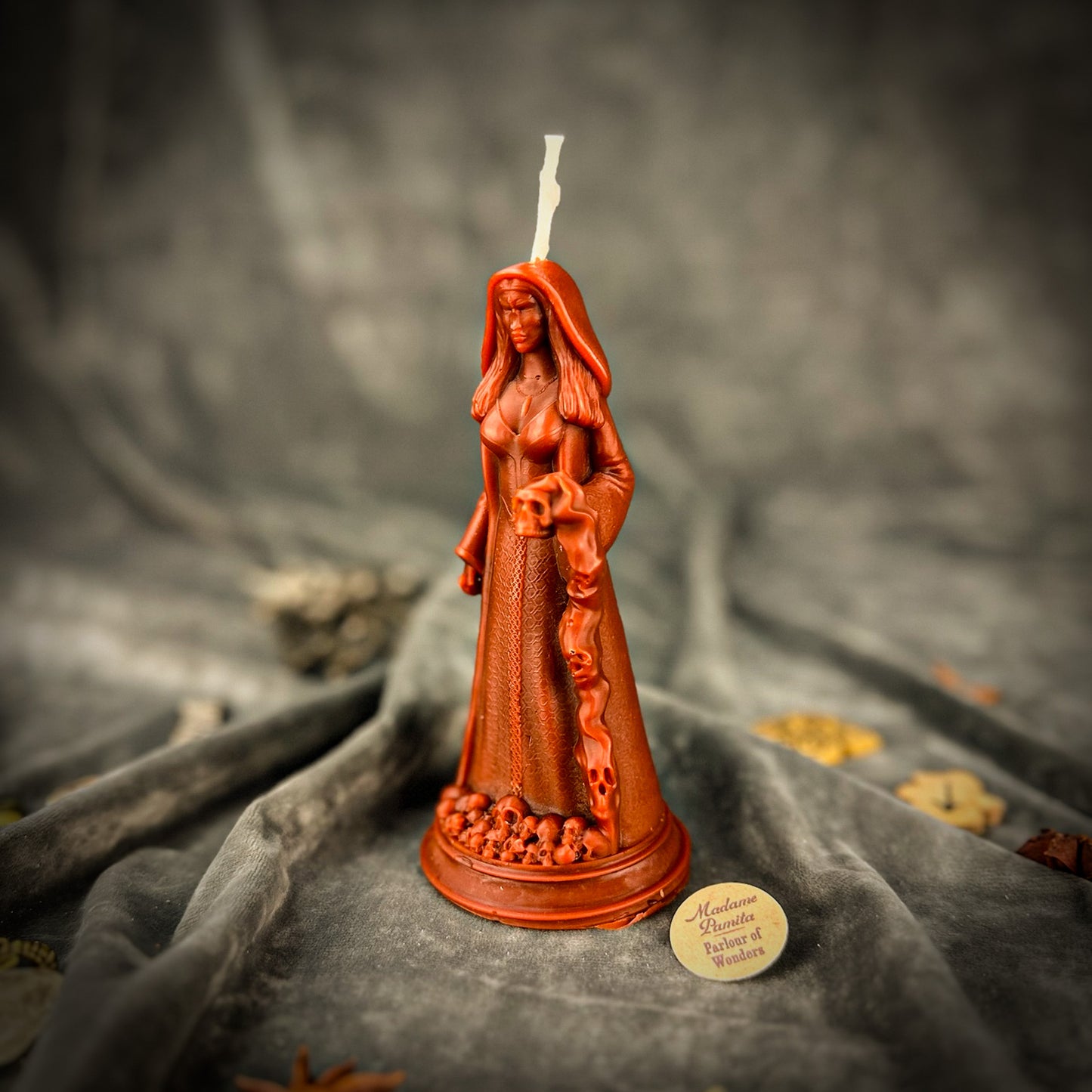 Brown Goddess Mara Candle 