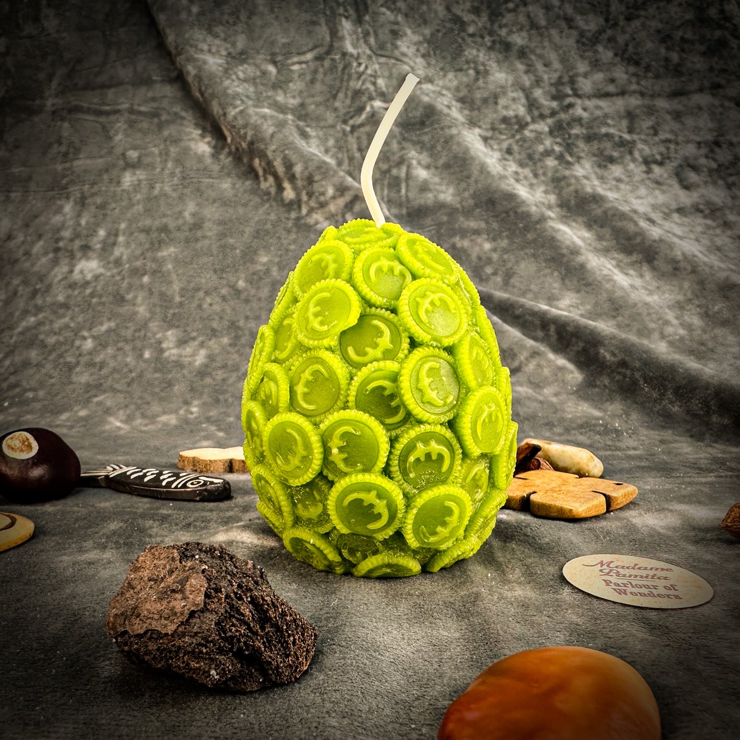 COVEN EXCLUSIVE: Beeswax Nest Egg Spell Candle