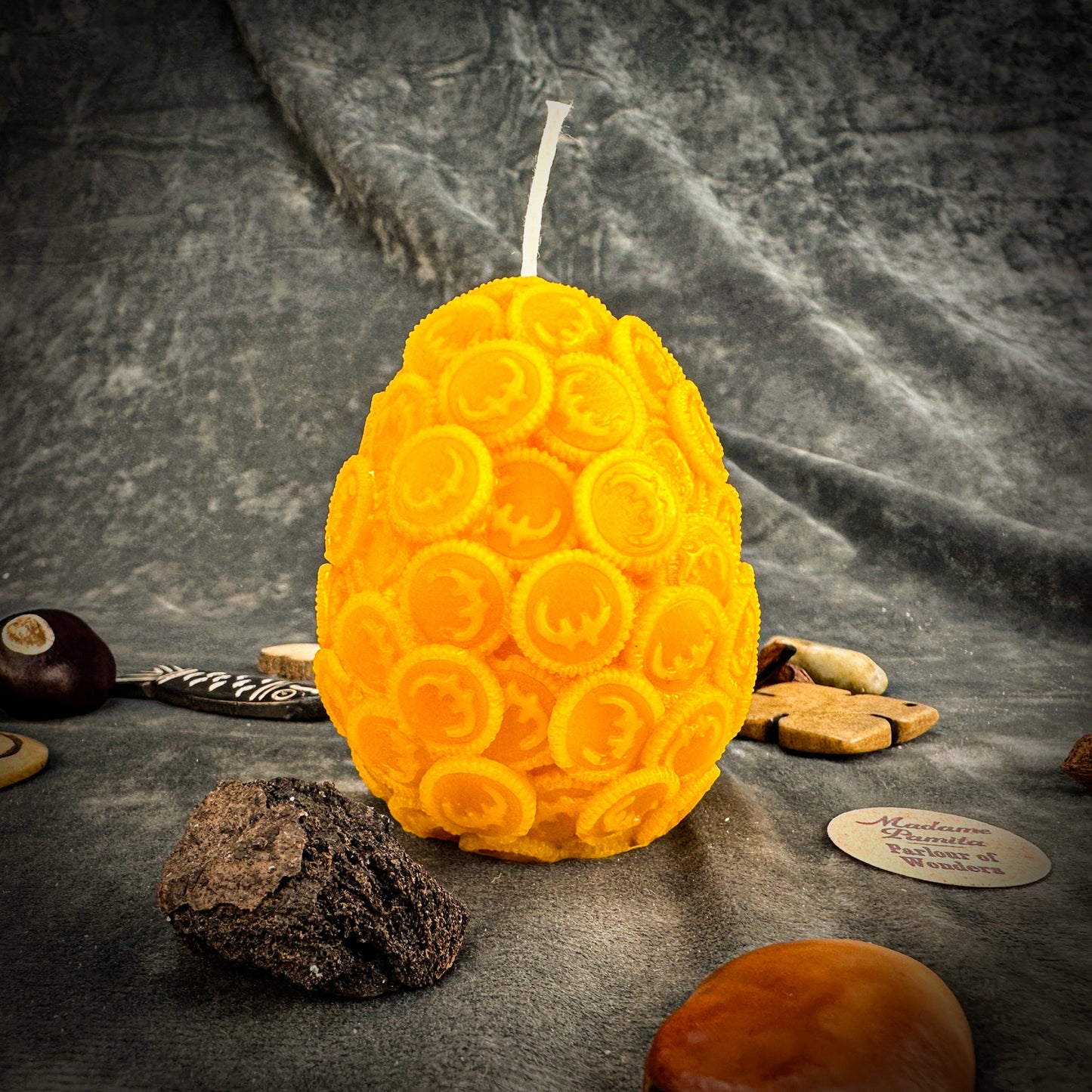 COVEN EXCLUSIVE: Beeswax Nest Egg Spell Candle