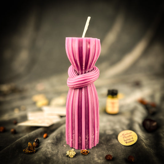Purple Binding Knot Candle Spell Kit - Connection & Control Magic
