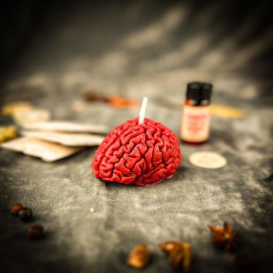 Brilliant Brain Candle Spell Kit - Mental Clarity & Focus