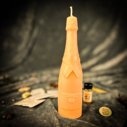 Champagne Celebration Candle Spell Kit - Success & Luxury Manifestation