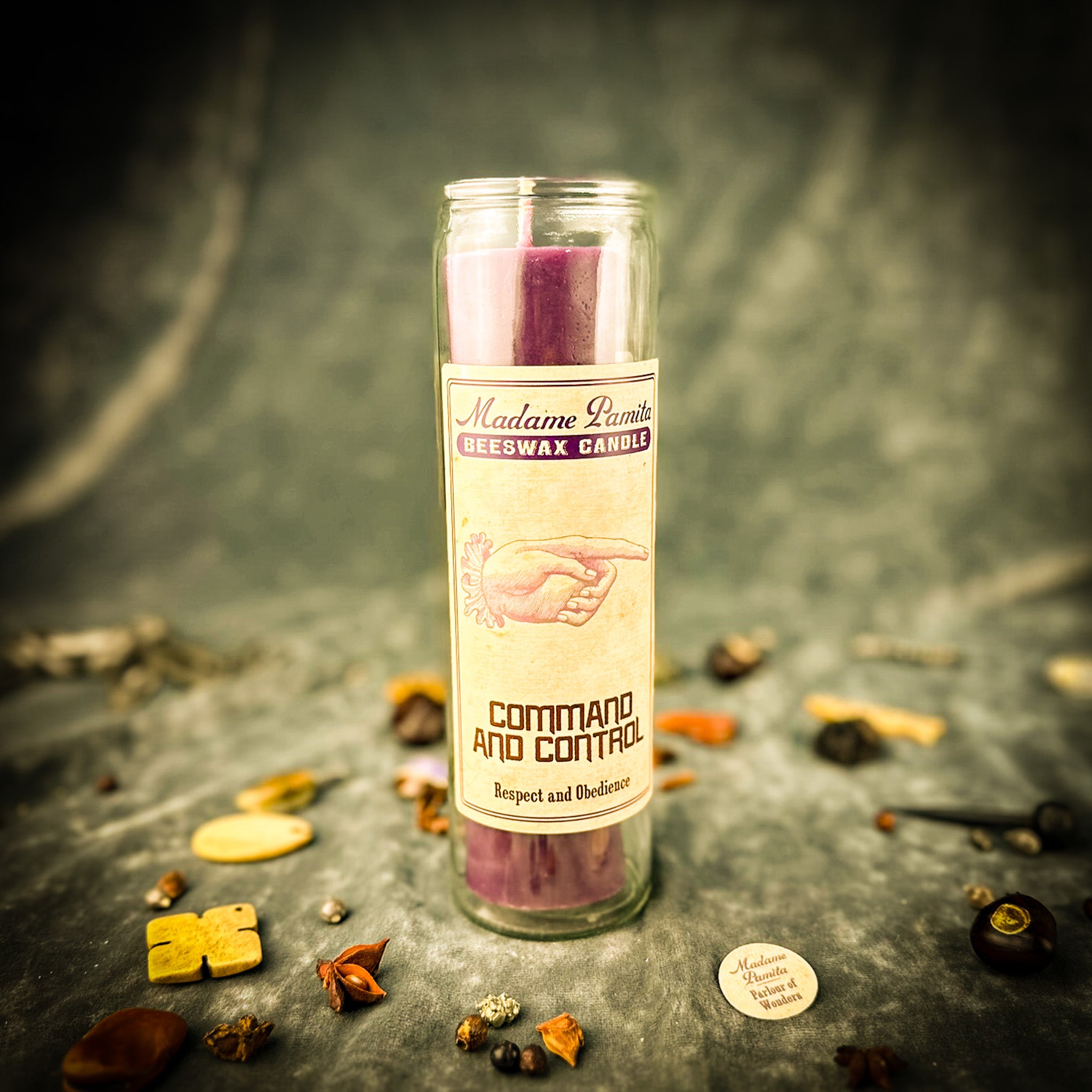 Beeswax Command and Control Spell Candle - Gain Power & Influence ...