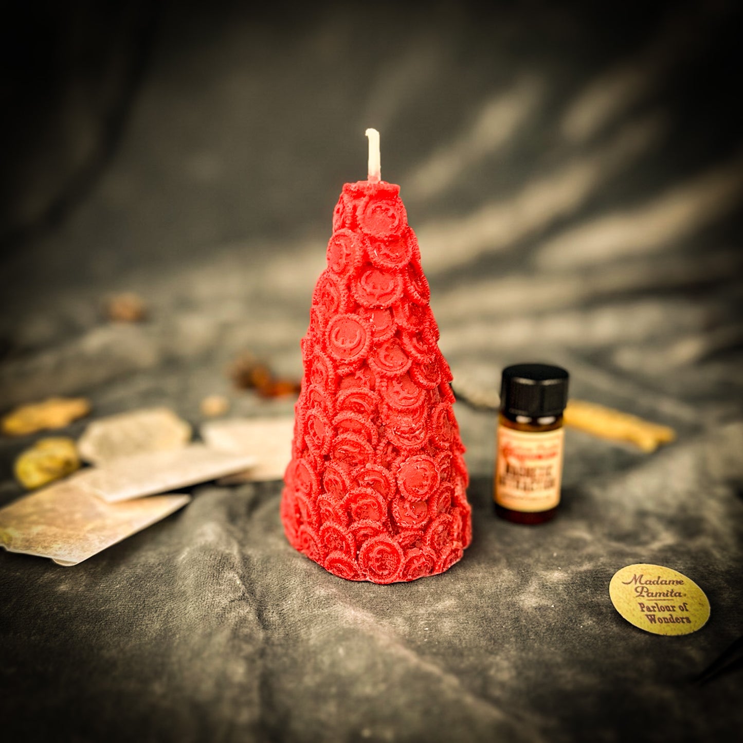 Cone of Coins Candle Spell Kit - Money Attraction & Prosperity Magic