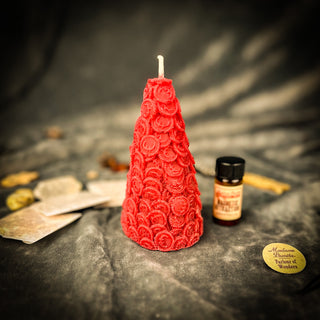 Cone of Coins Candle Spell Kit - Money Attraction & Prosperity Magic