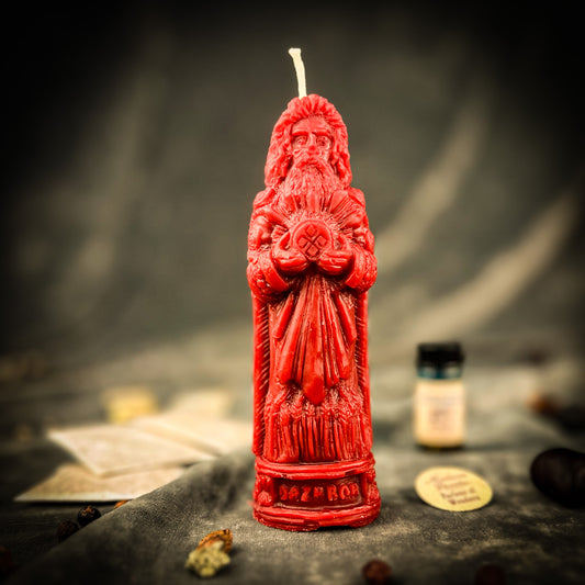 Dazhboh Prosperity Beeswax Candle Spell Kit | Prosperity, Generosity & Growth