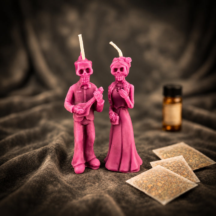 Día de los Muertos Candle Spell Kit – Ancestor Connection & Spirit Work