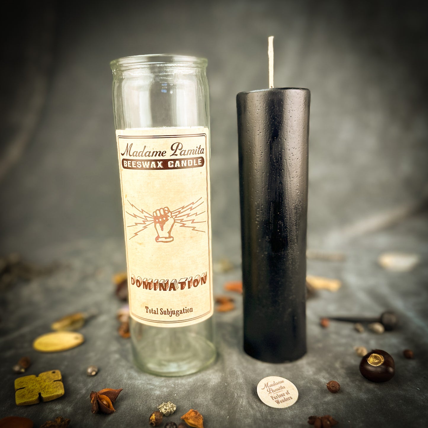 Domination Beeswax Vigil Candle by Madame Pamita - Control & Mastery