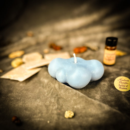 Dreamy Cloud Candle Spell Kit - Dreamwork & Relaxation Magic
