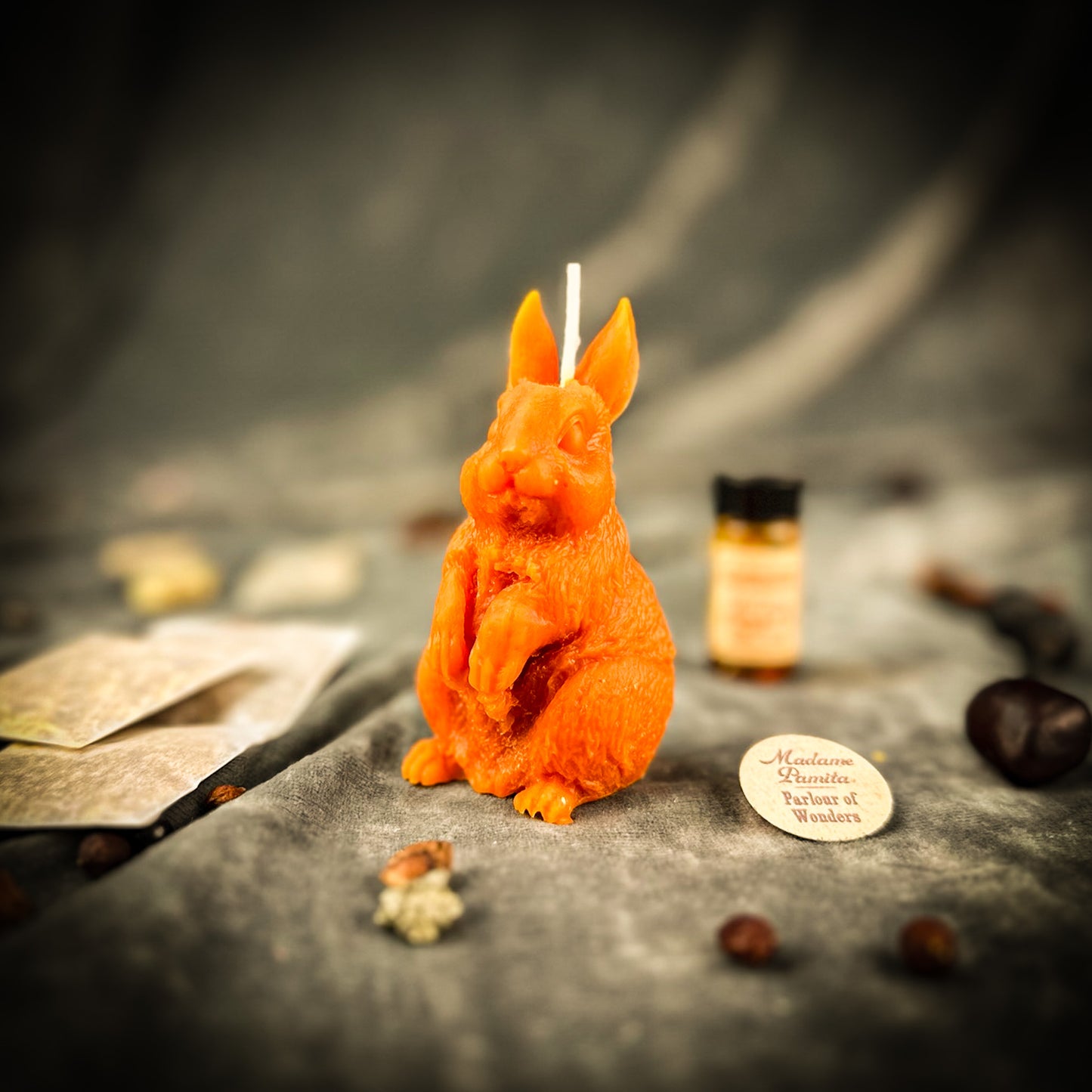 Enchanted Bunny Candle Spell Kit - Abundance & Quick Thinking Magic