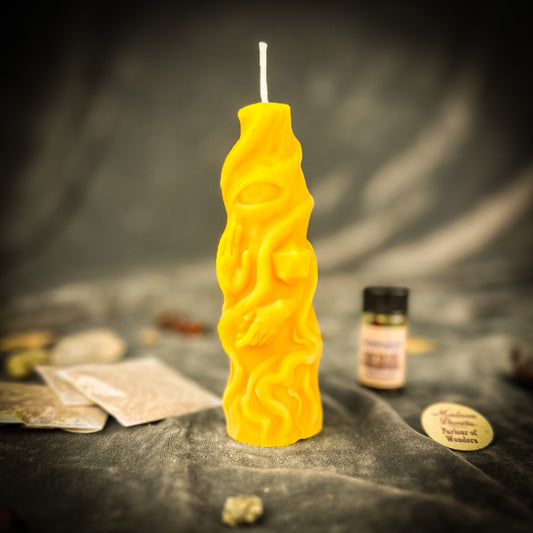 Evil Eye Protection Candle Spell Kit - Ward Off Negativity & Defend Your Energy