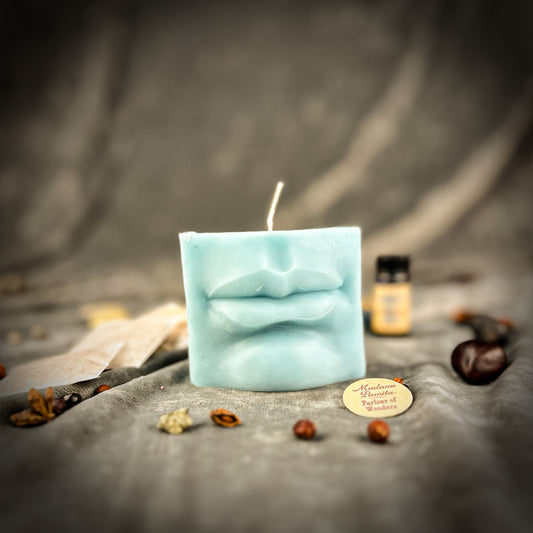 Ex-Voto Mouth Candle Spell Kit - Communication & Healing Magic