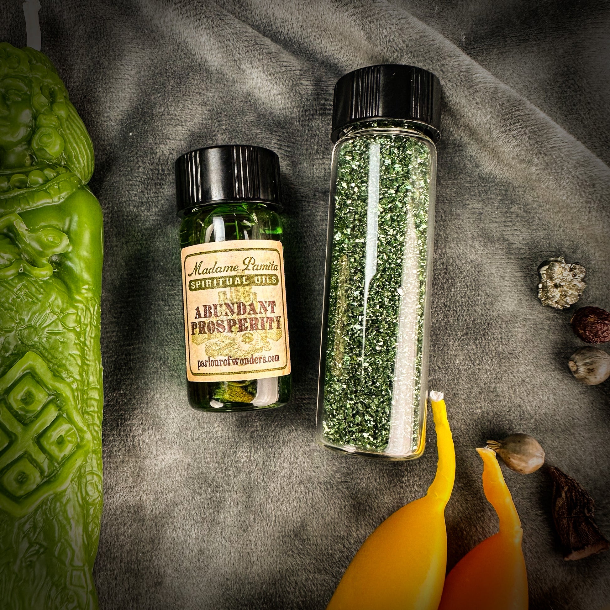 February Aquarius Wealth Candle Spell