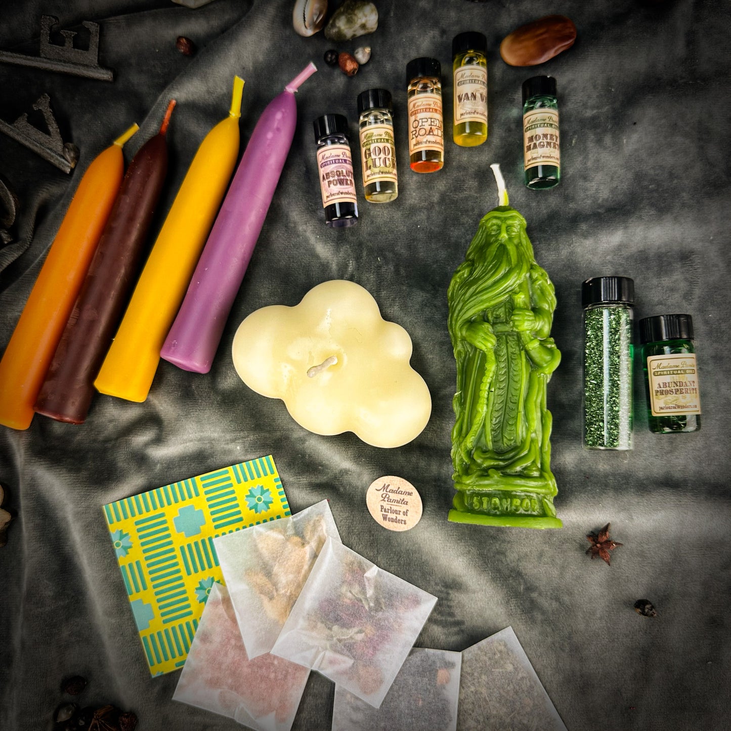 February Aquarius New Moon Striboh Wealth Candle Spell