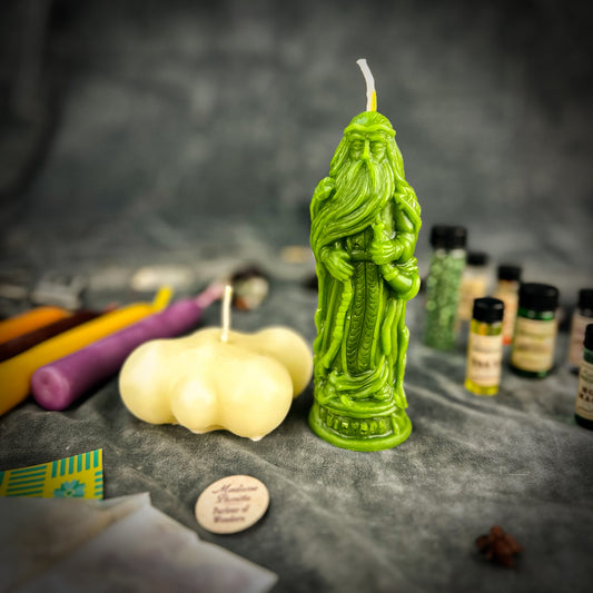 February Aquarius New Moon Striboh Wealth Candle Spell