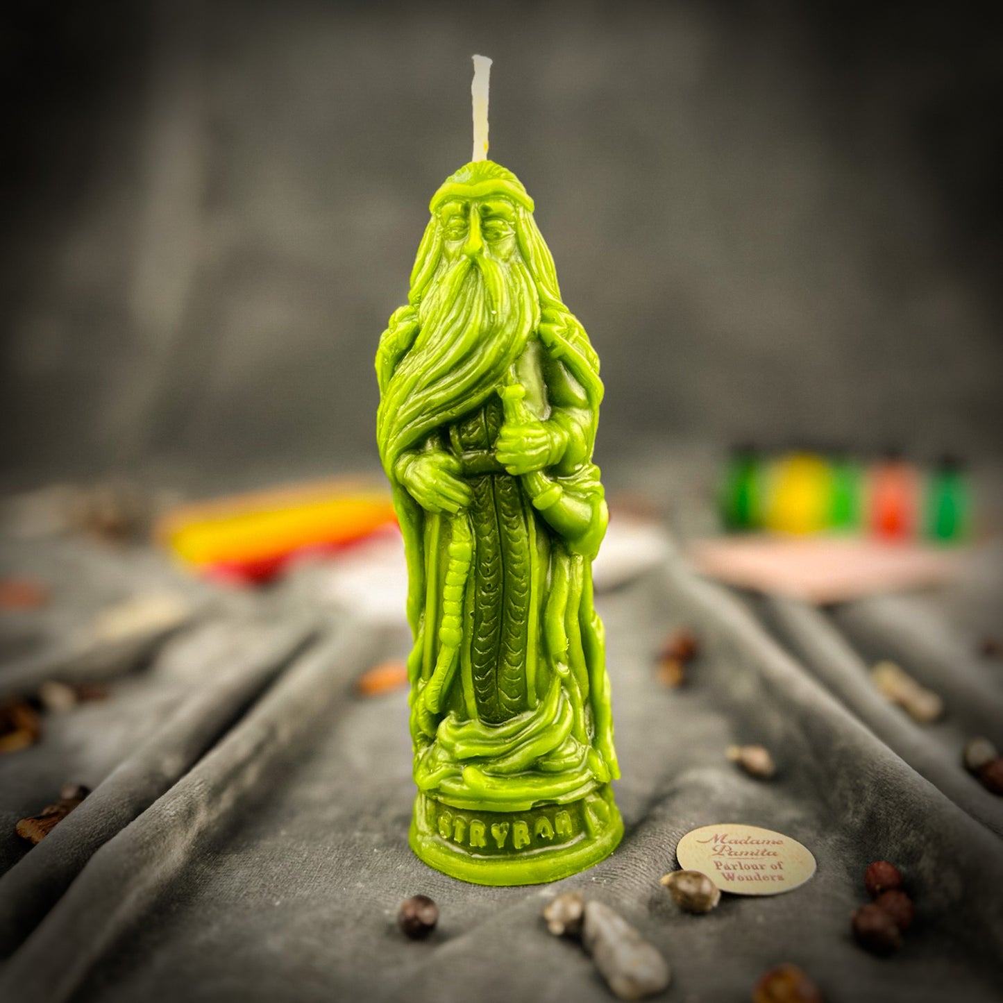 February Aquarius New Moon Striboh Wealth Candle Spell