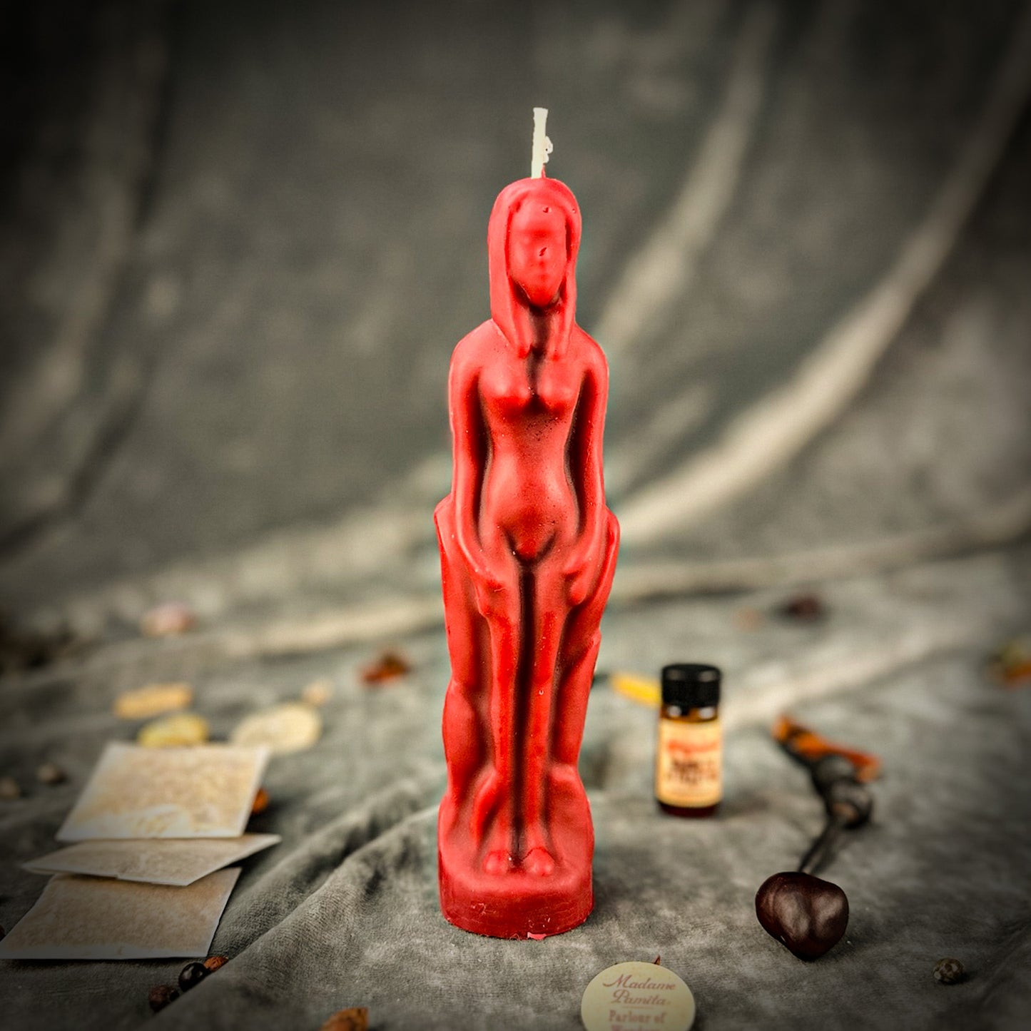 Female Figural Candle Spell Kit - Sympathetic Magic & Personal Power