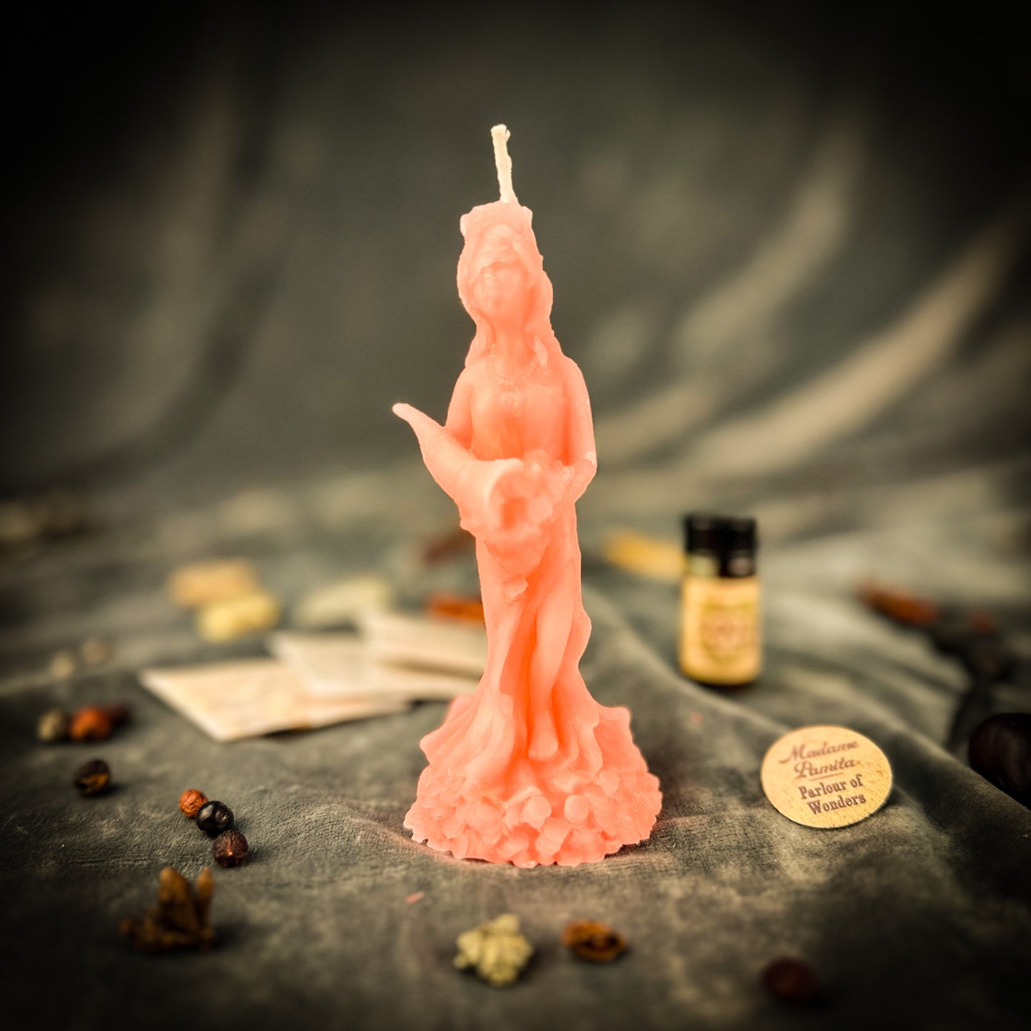 Fortuna Goddess of Luck Candle Spell Kit - Fortune & Prosperity Magic