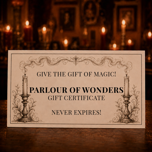 Parlour of Wonders Gift Certificate