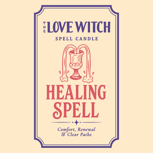 Healing Spell - Beeswax Vigil Candle by The Love Witch