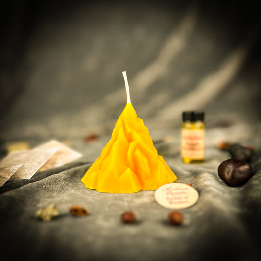 Holy Mountain Candle Spell Kit - Goal Achievement & Obstacle Removal Magic
