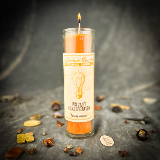 Instant Gratification Vigil Candle Spell Service