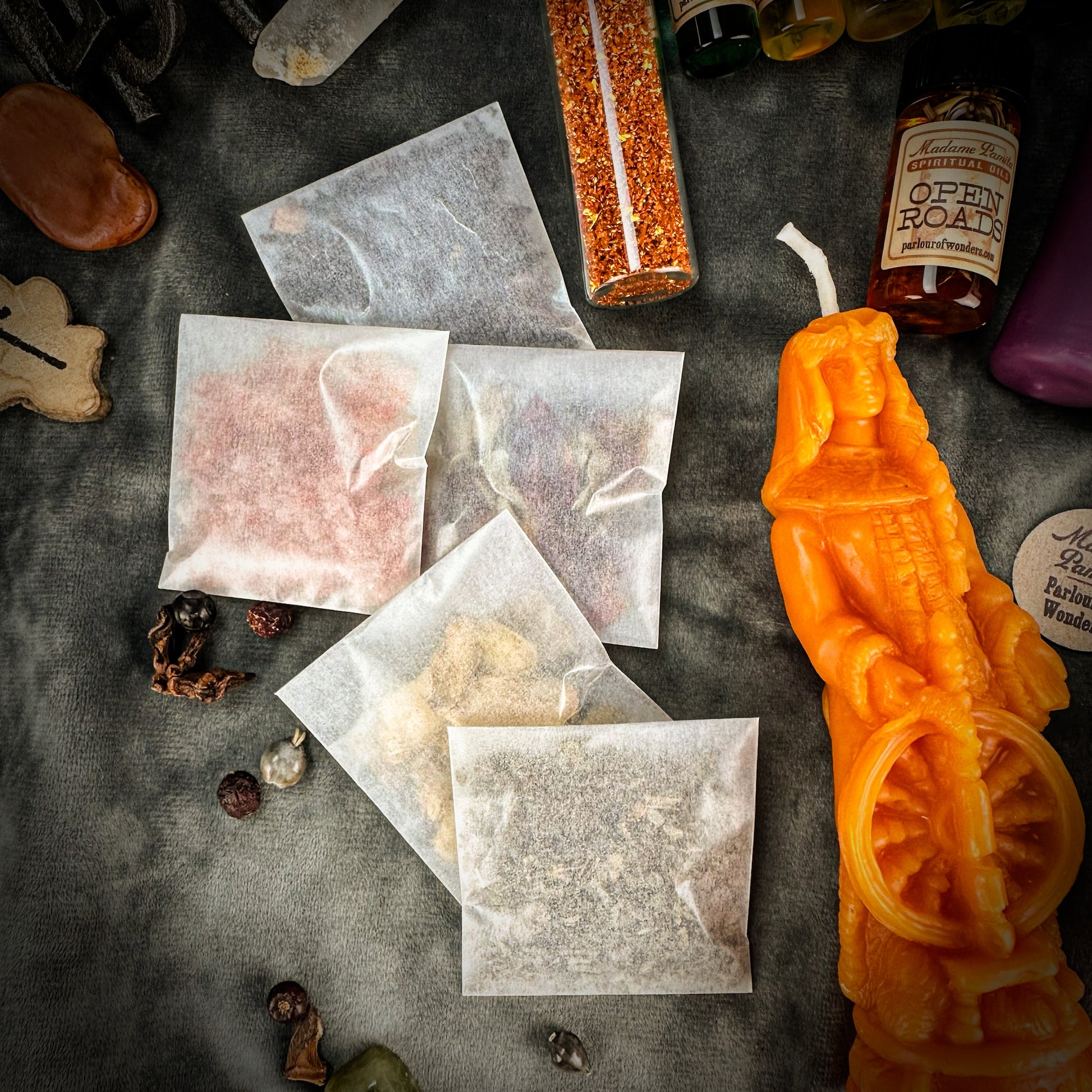 Capricorn Dolya Good Fate Candle Spell