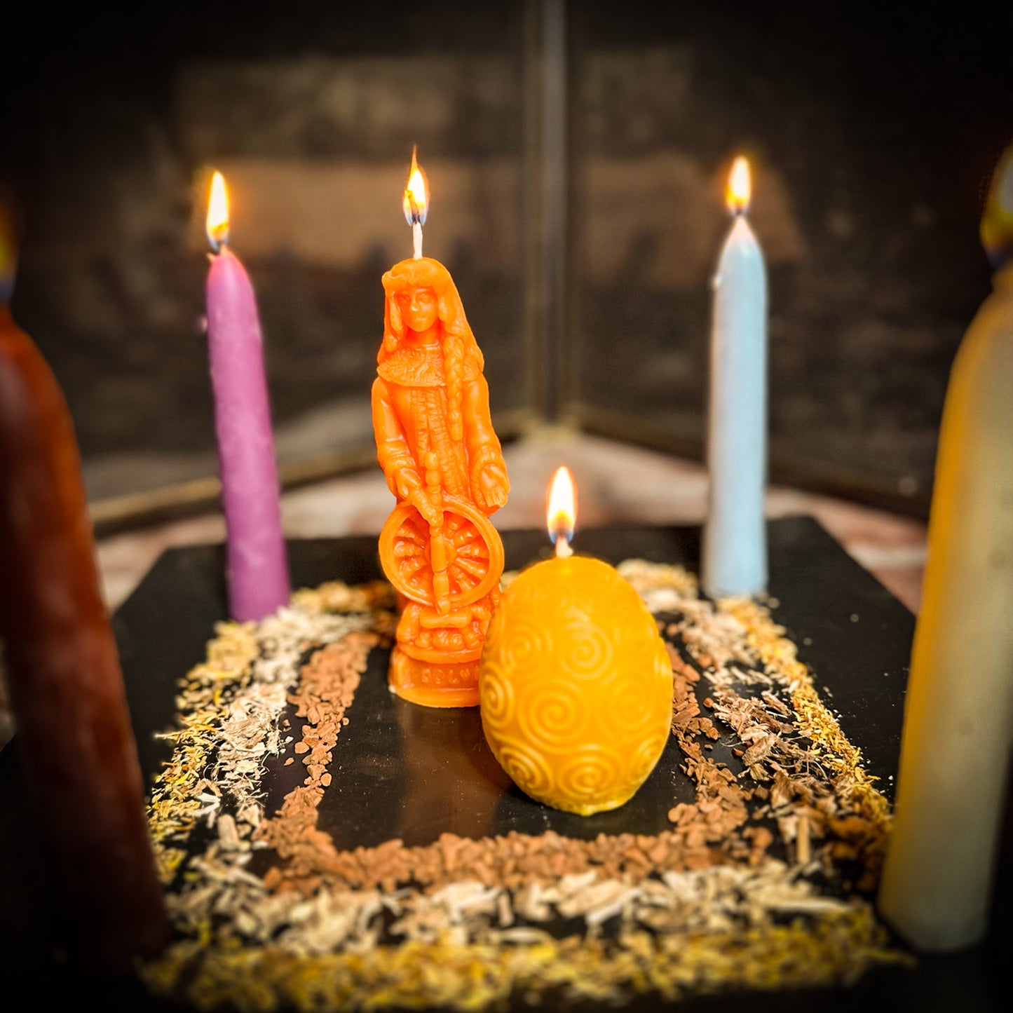 January Capricorn New Moon Dolya Good Fate Candle Spell