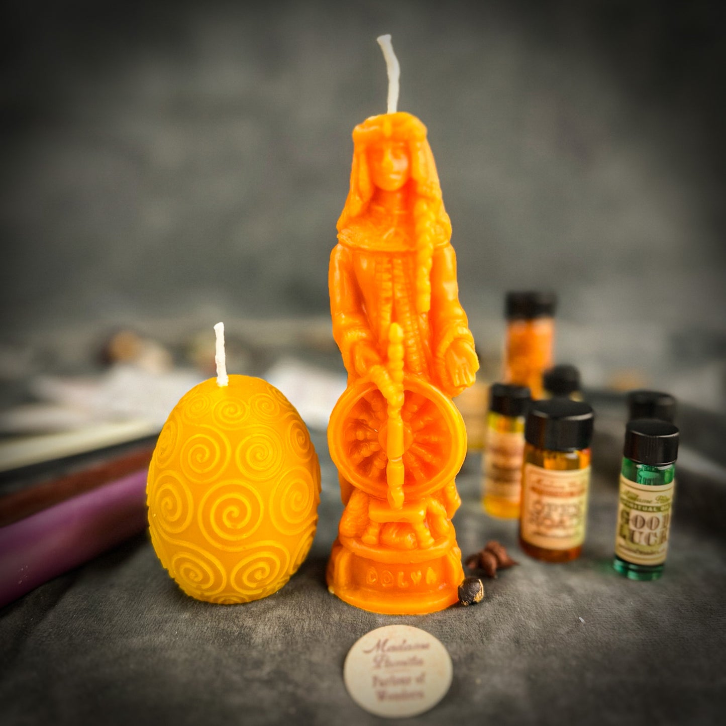 January Capricorn New Moon Dolya Good Fate Candle Spell