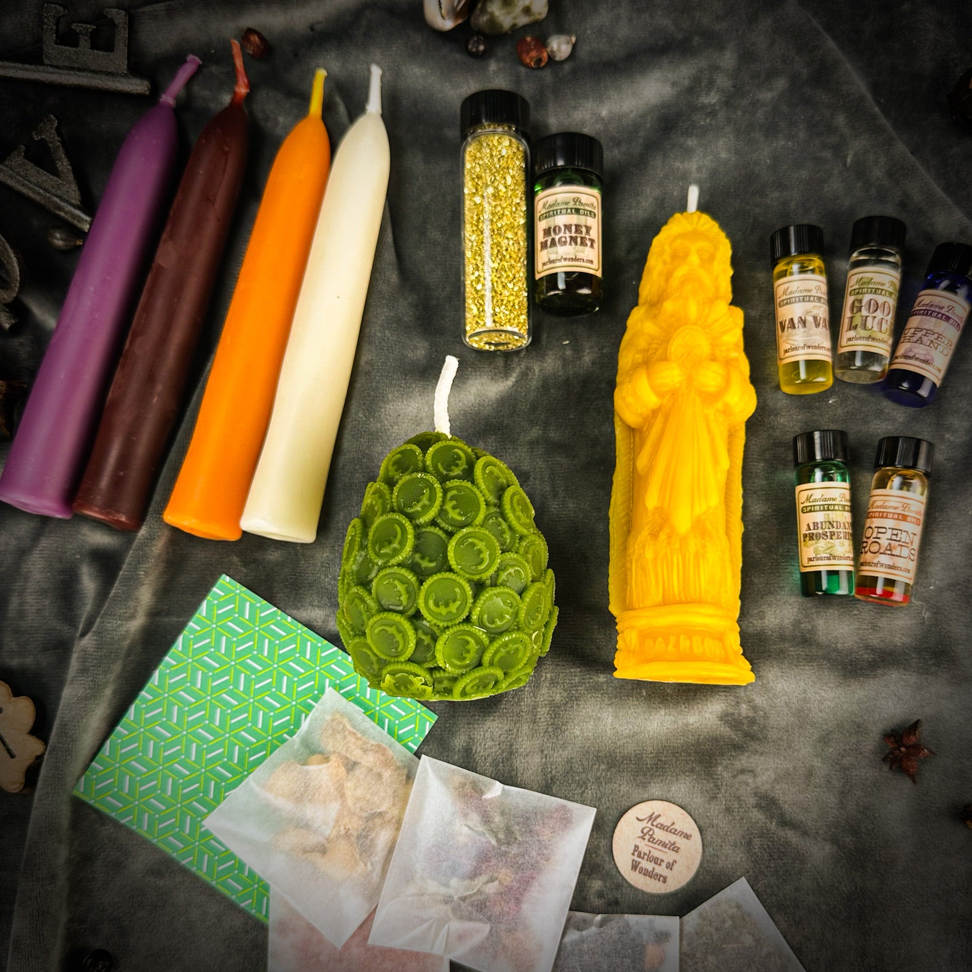 July Cancer Dazhboh Prosperity Candle Spell