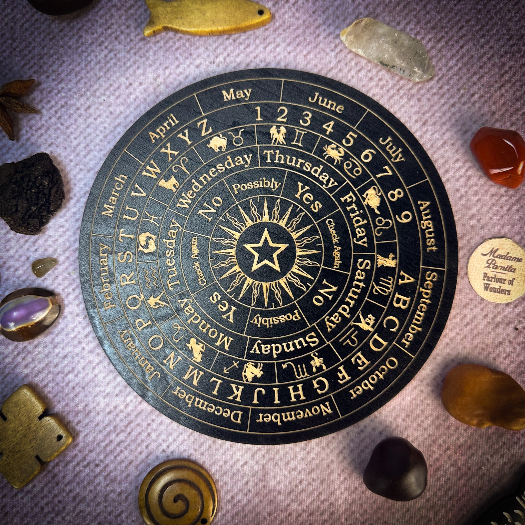 Renaissance Pendulum and Wooden Pendulum Board - Parlour of Wonders