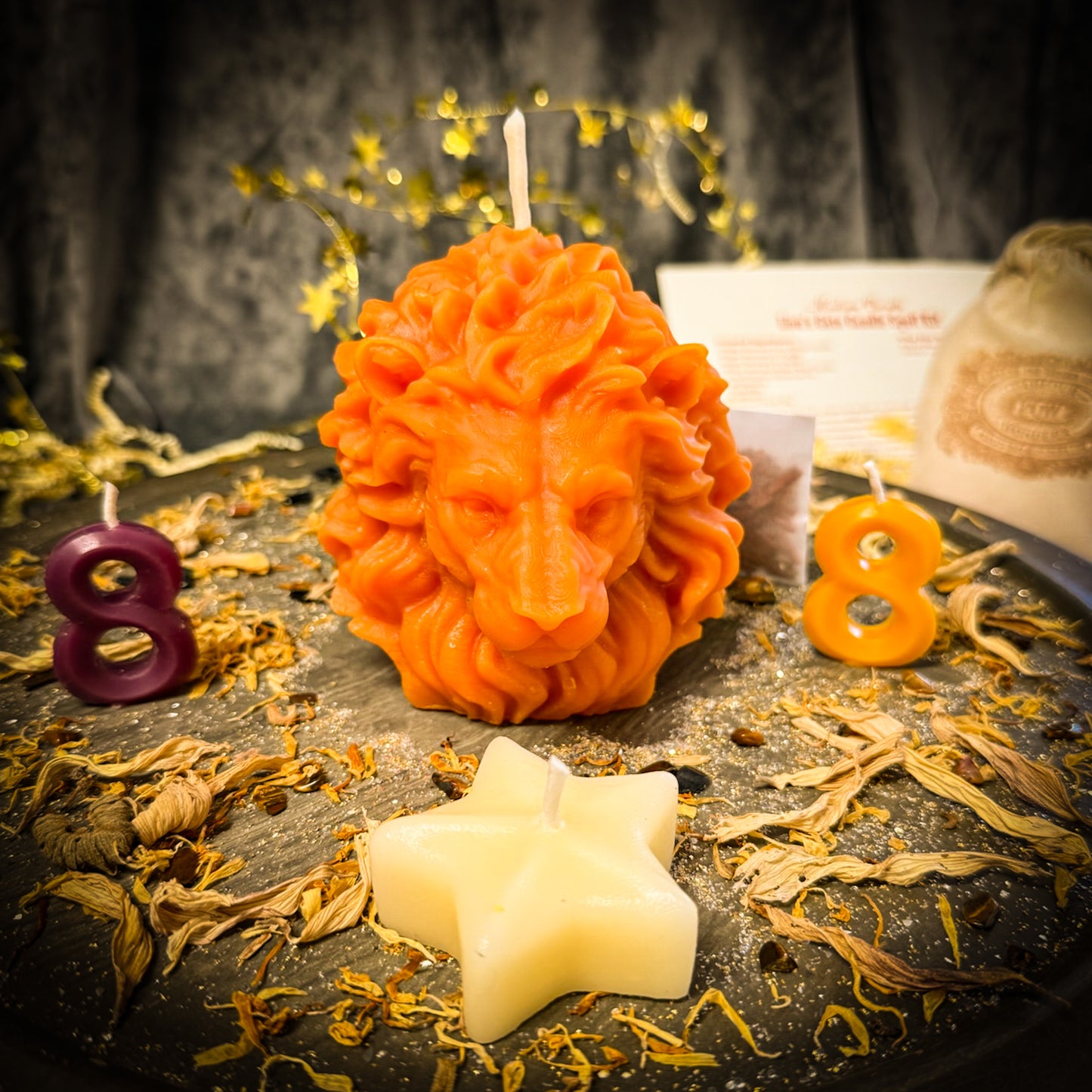 Limited Edition Lion's Gate Portal Candle Spell Kit