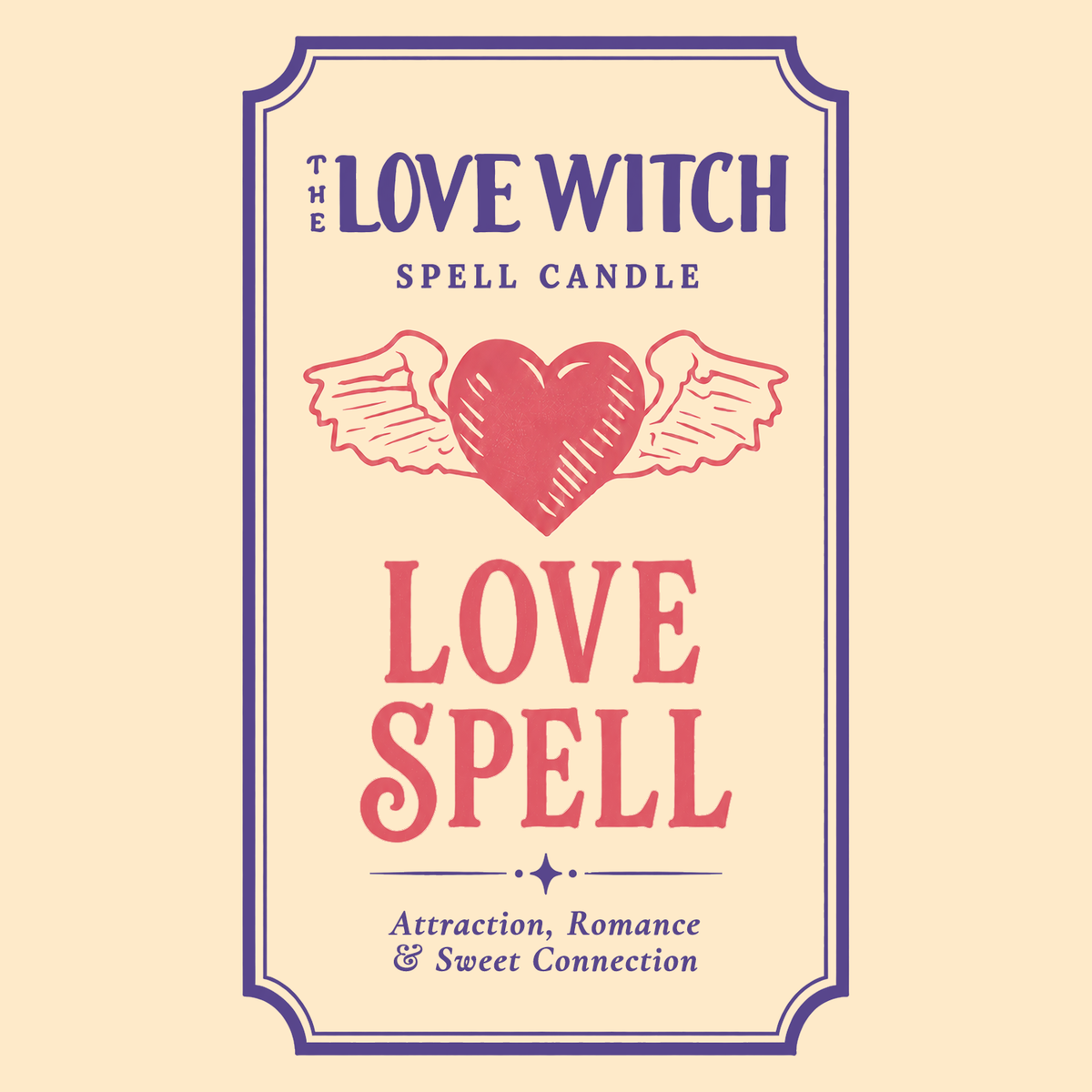 Love Spell - Beeswax Vigil Candle by The Love Witch