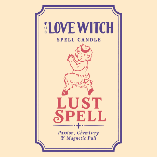 Lust Spell - Beeswax Vigil Candle by The Love Witch