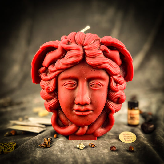 Medusa Protection Candle Spell Kit - Fierce Power & Transformation Magic