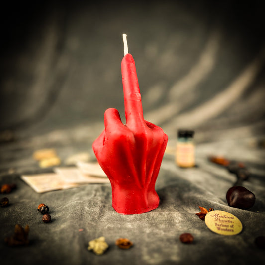 Middle Finger Candle Spell Kit - Banishing & Empowerment Magic