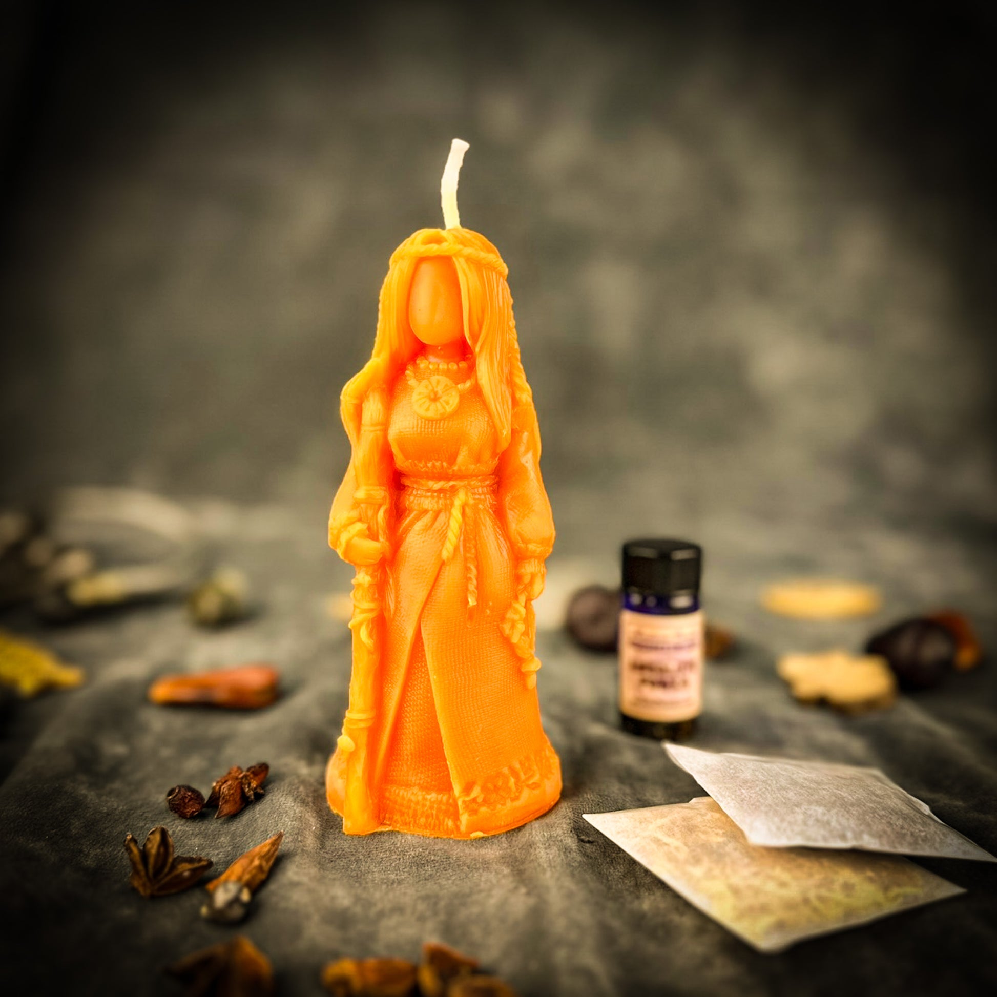 Molfarka Slavic Shaman Candle Spell Kit - Spiritual Wisdom & Transformation Magic