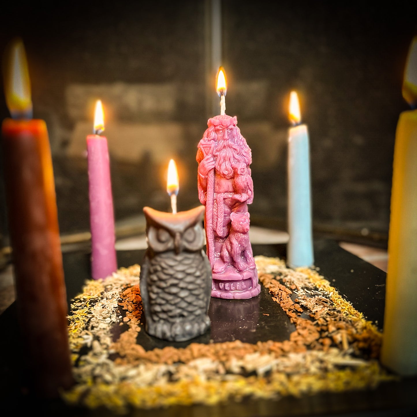 November Scorpio New Moon Veles Magic Mastery Candle Spell